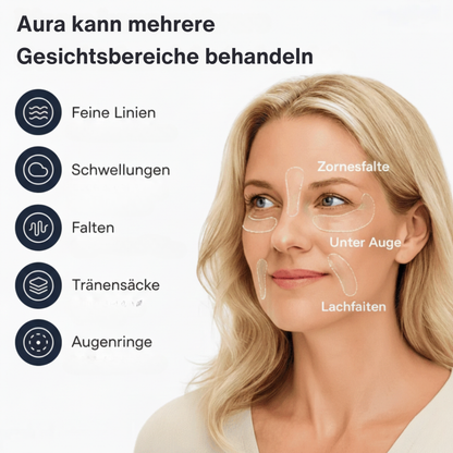Aura™ – glättet Fältchen, reduziert Schwellungen & lässt Deine Augenpartie strahlen