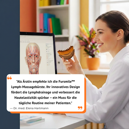 FURSMILE™ Lymph-Massagebürste